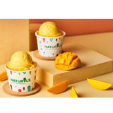 Mango medium fat no added sugar ice cream  Naturals