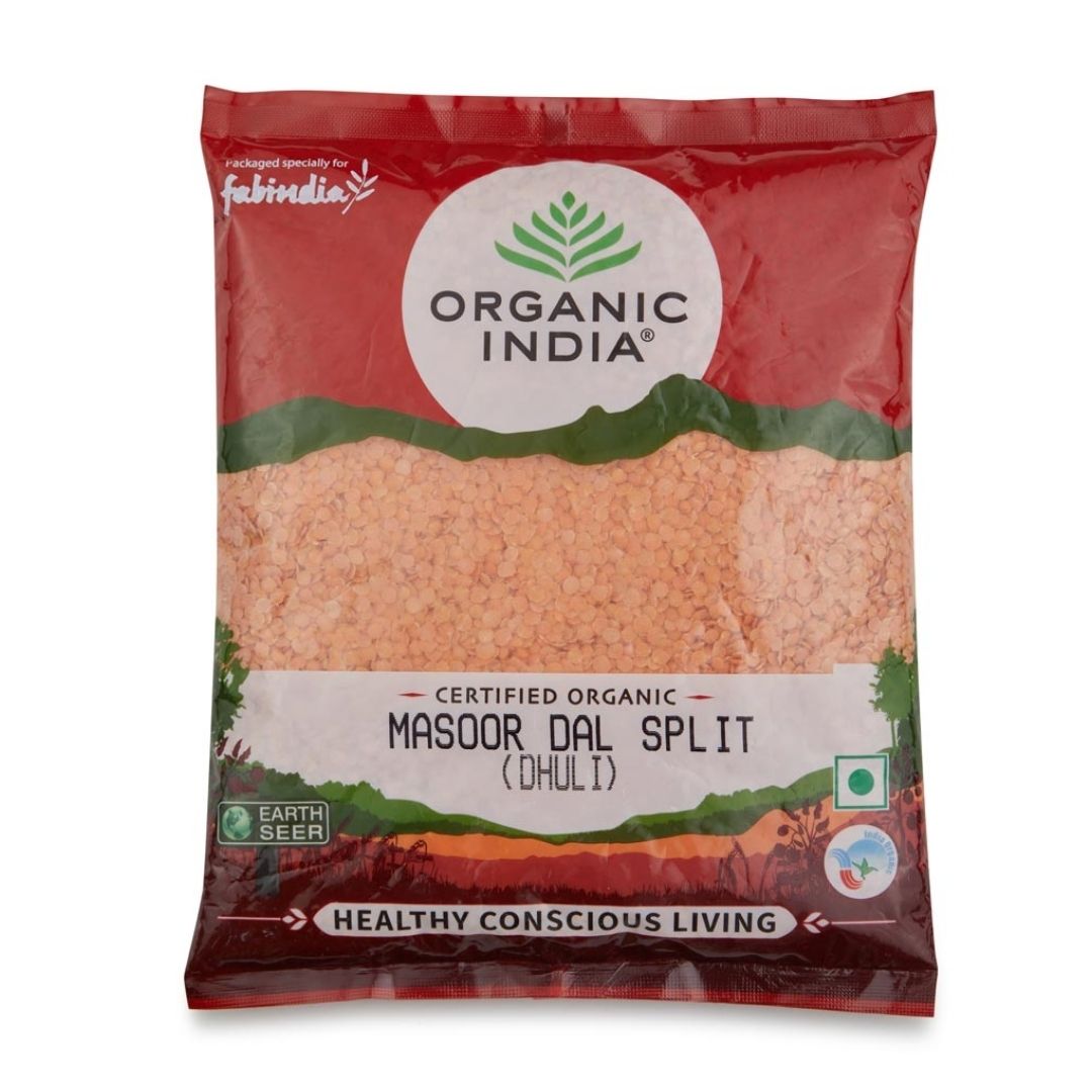 Masoor Dhuli Pulse -1kg Organic India