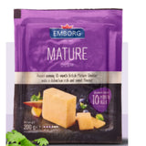 Mature Cheddar Block 200g Emborg