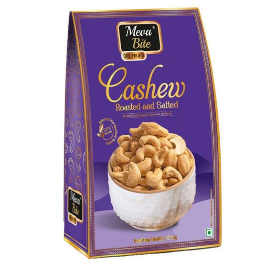 MevaBite  Roasted Salted Cashews 250g Meva Bite