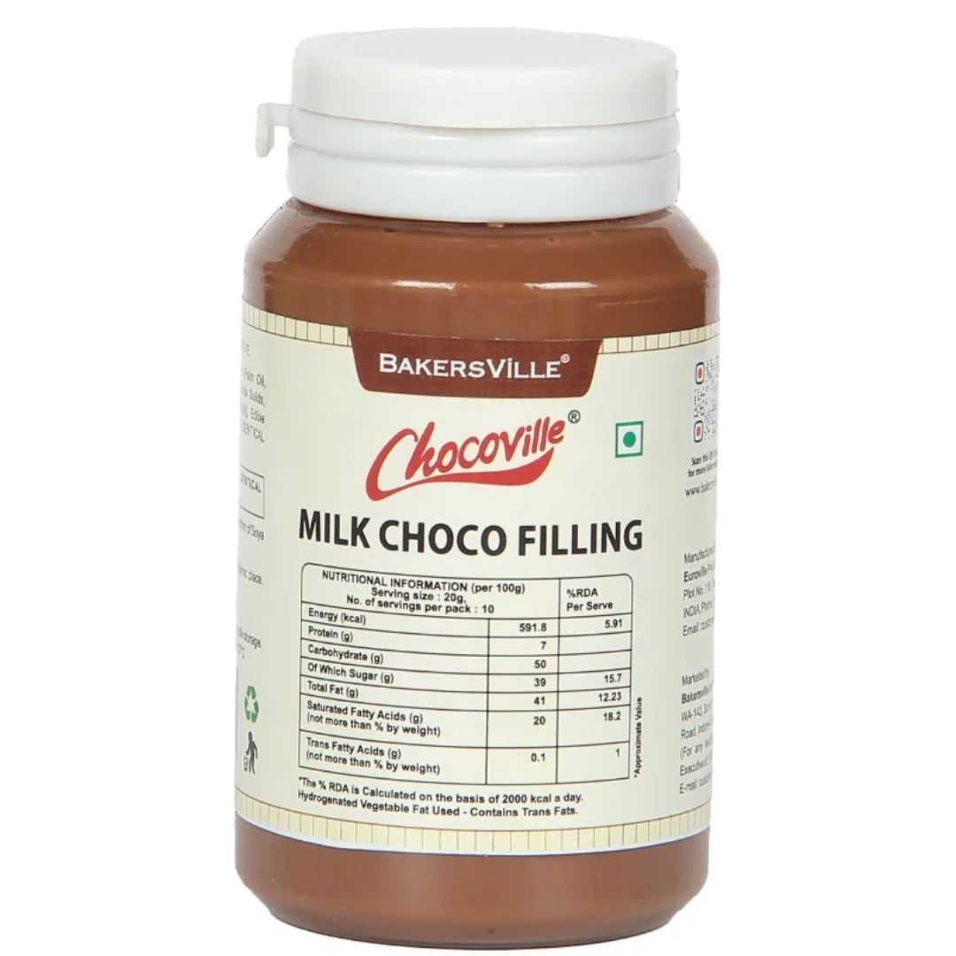 Milk Choco Filling, 200g Chocoville