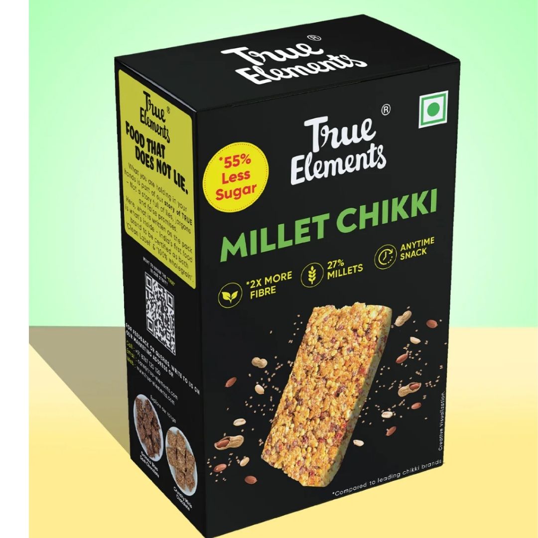 Millet Chikki 20gm True Elements