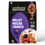 Millet Mocha Crunch Breakfast Granola 300g