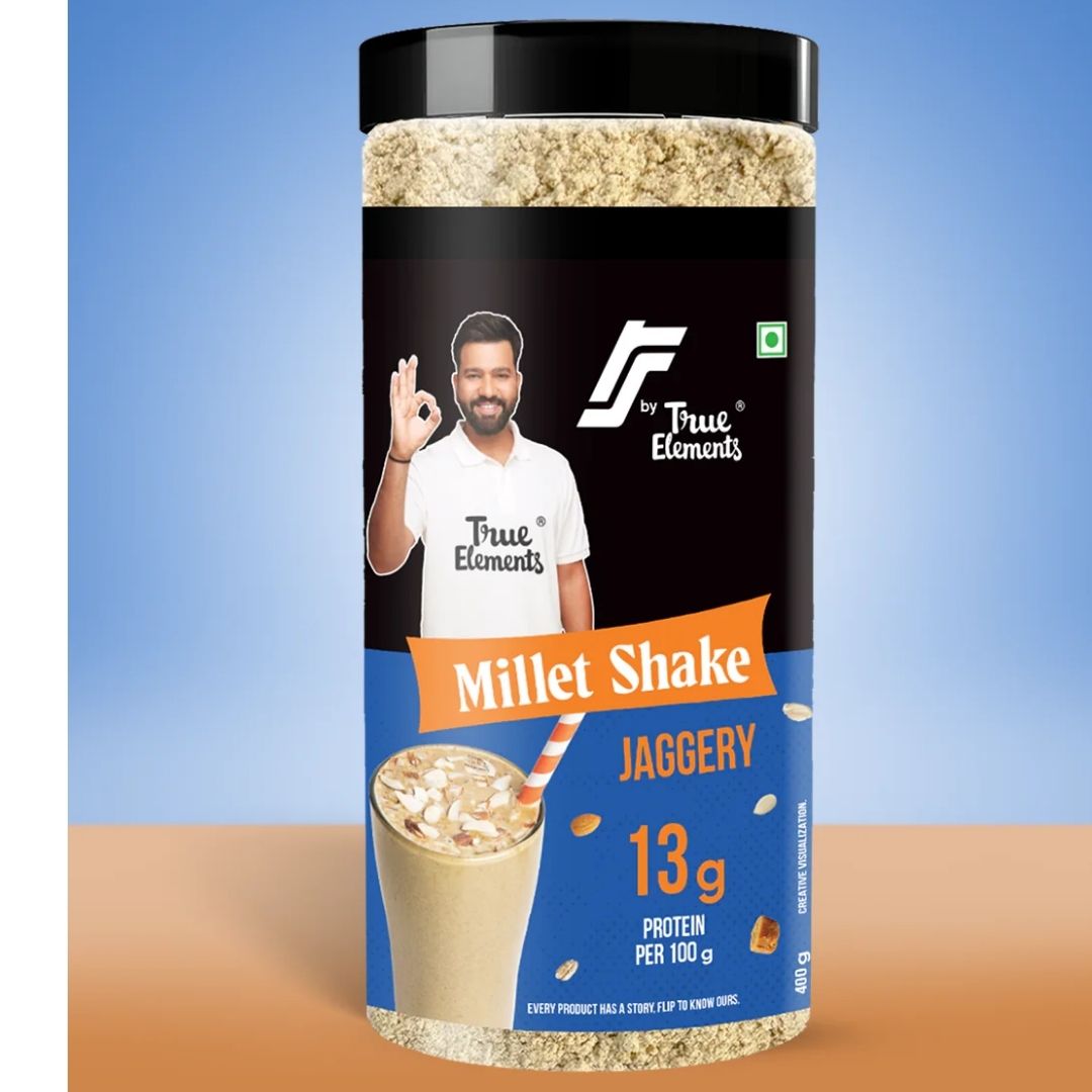 Millet Shake Jaggery 400gm True Elements