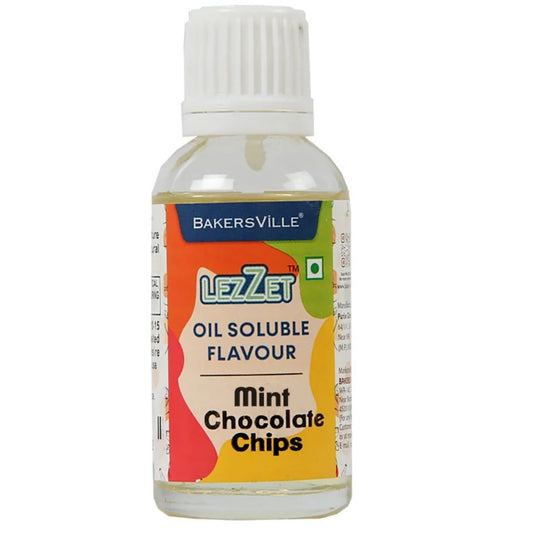 Mint Chocolate Chips  Lezzet Oil Soluble Flavour 30ml Bakersville