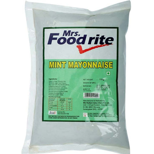 Mint Mayonniase  1 kg  Mrs Food rite