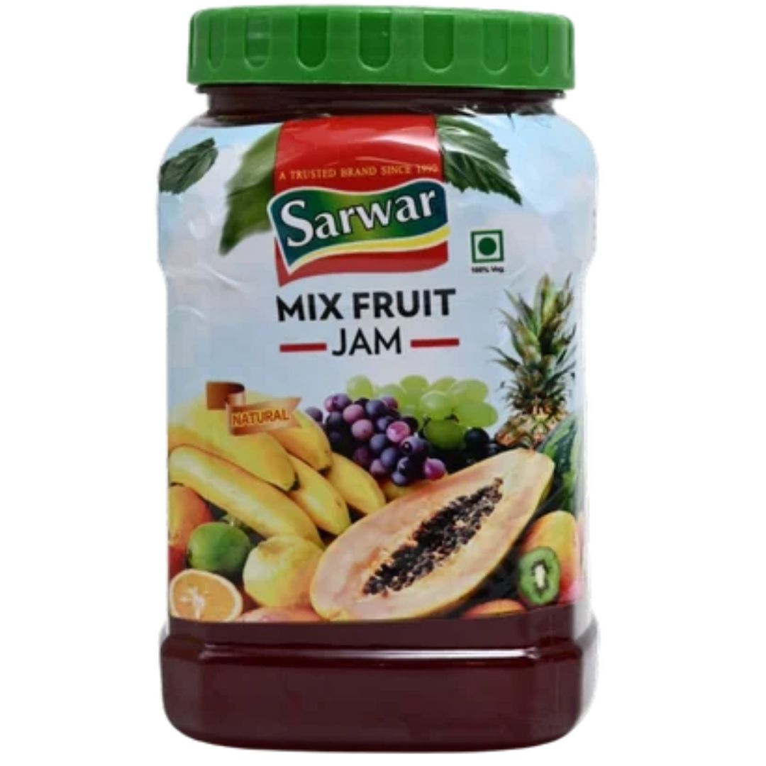 Mix Fruit Jam (Tumbler Pack)  1 kg Sarwar