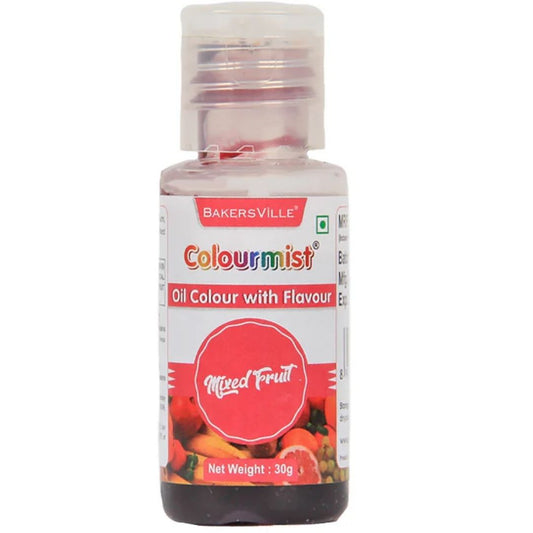 Mixed Fruit Colourmist Oil Colour With Flavour 30g Bakersville