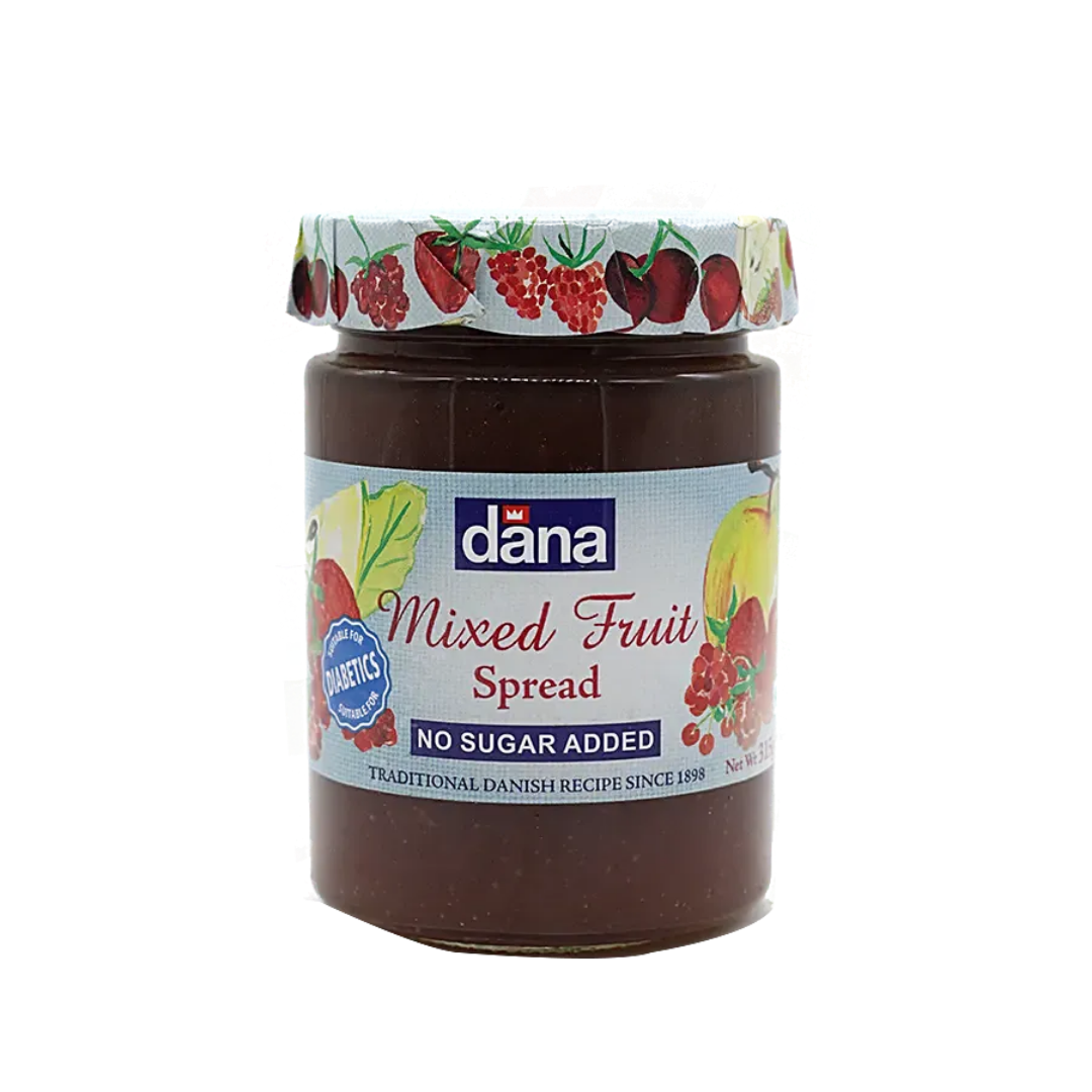 Mixed Fruit Spread No Added Sugar 315 gm Dana