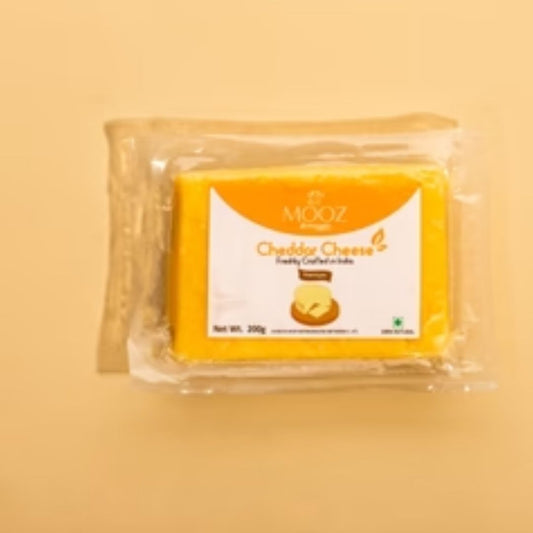 Cheddar Cheese 200gm Mooz