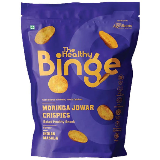 Moringa Jowar Chips Indian Masala 40 gm  The Healthy Binge