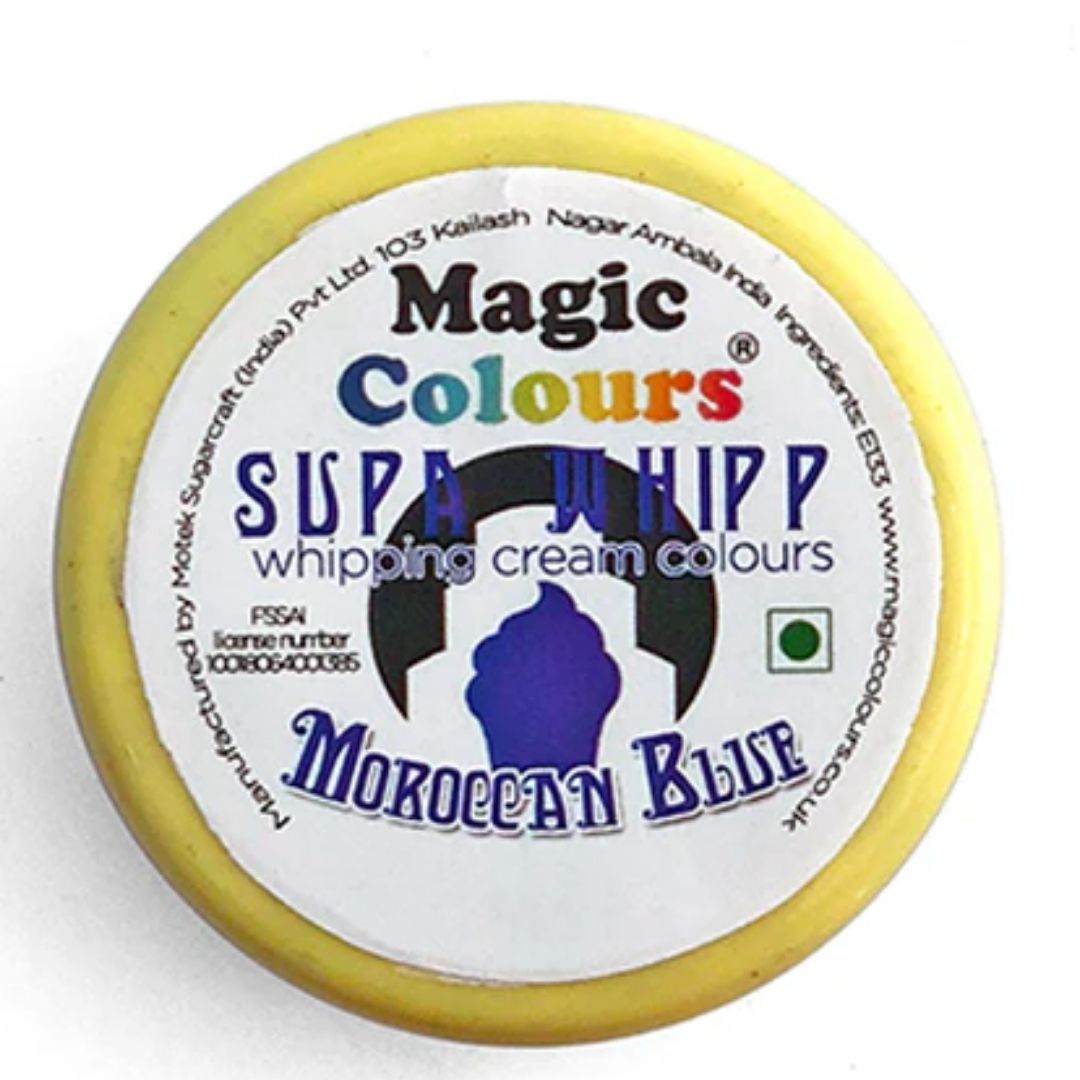 Moroccan Blue Supa Whipp 25g Magic Colours