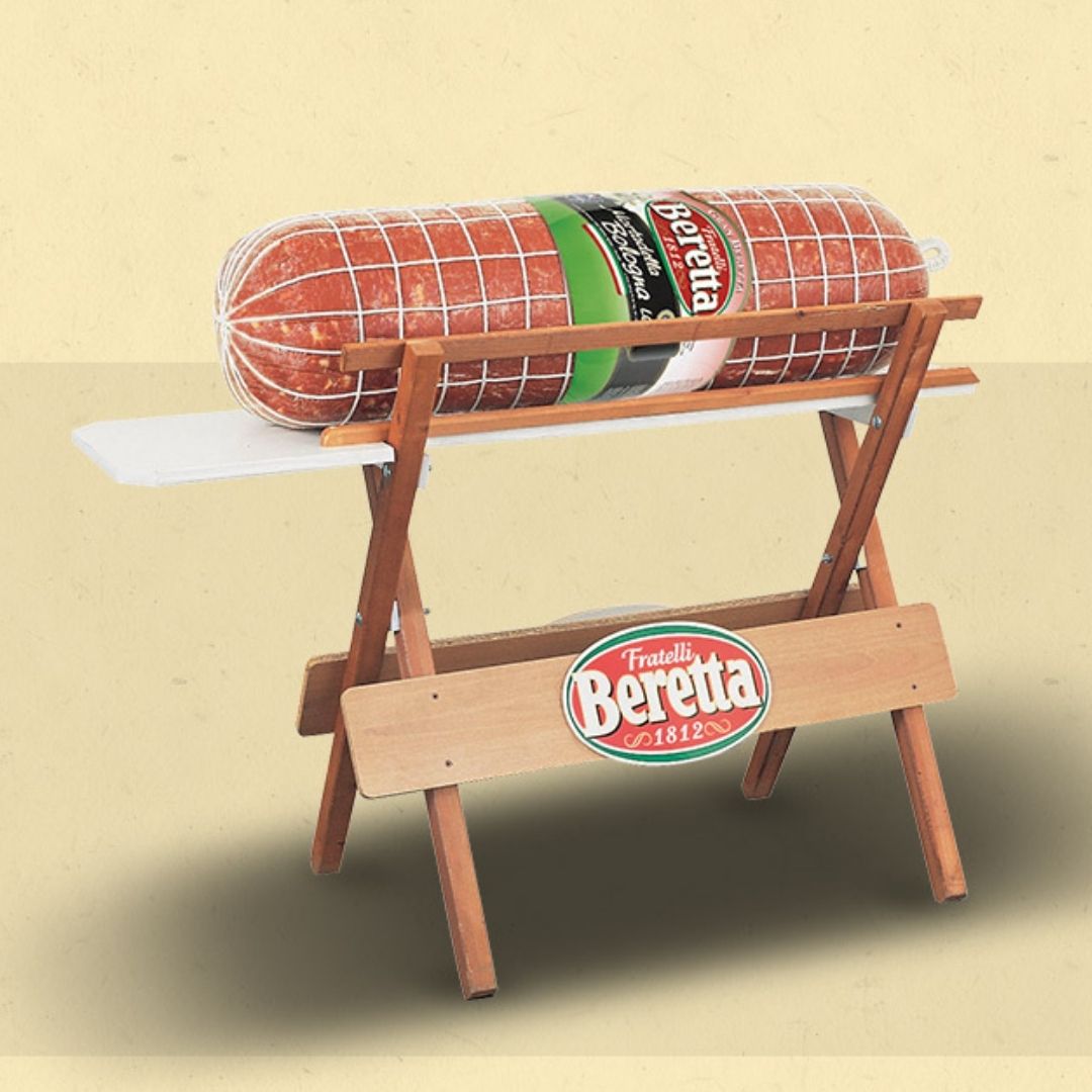 Mortadella Bologna IGP Gran Beretta Kg 80 approx. CP Fratelli Beretta