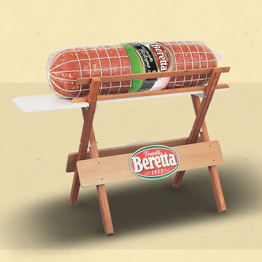 Mortadella Bologna IGP Gran Beretta Kg 80 approx. CP Fratelli Beretta