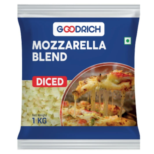 Mozzarella Blend (Diced) 1kg Goodrich