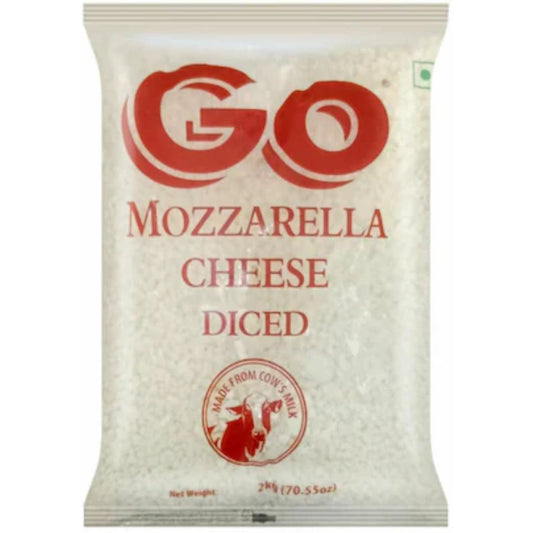 Mozzarella Cheese Dice 2 Kg  GO
