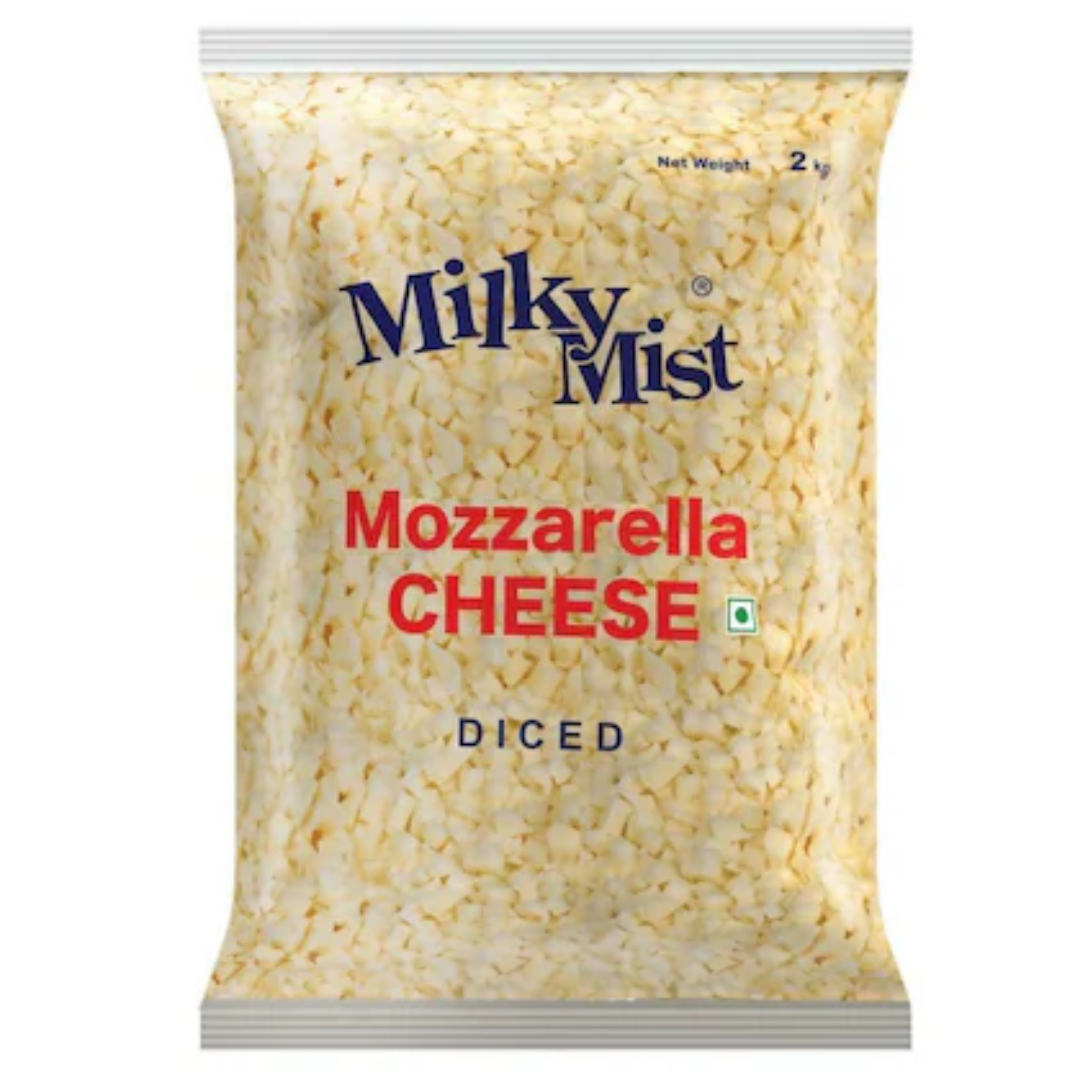 Mozzarella Diced 2Kg  Milky Mist