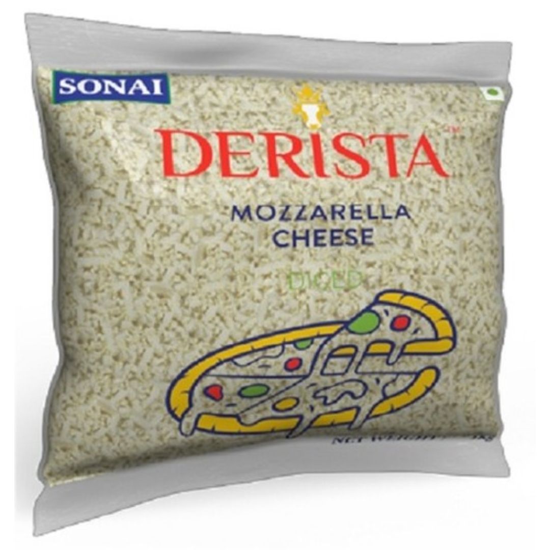 Mozzarella Diced  Cheese 2 kg  Derista