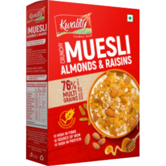 Muesli Crunchy Almond & Raisins  Kwality