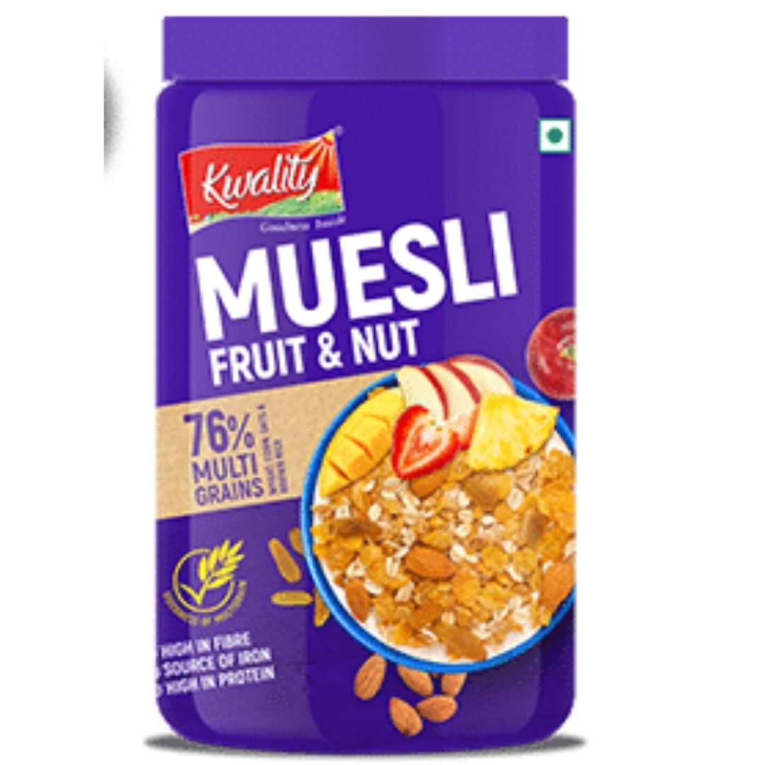 Muesli Fruit N Nut Jar1  Kwality