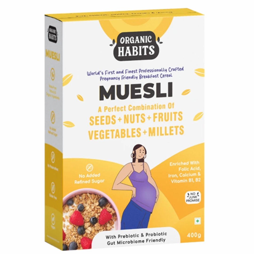 Muesli Seeds+Nuts+Fruits+Vegetables+Millets 400g Organic Habits