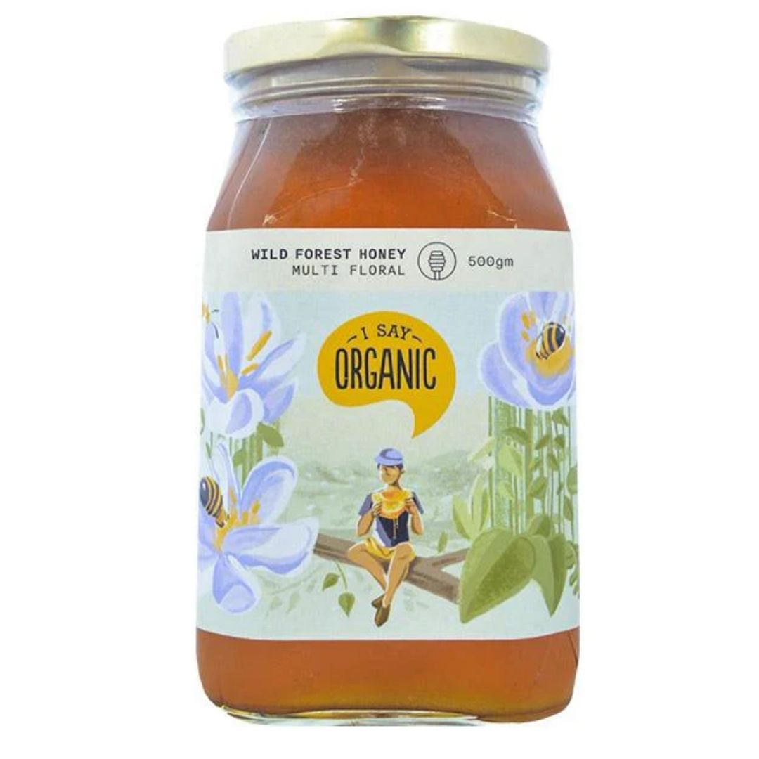 Multi-Floral Wild Forest Honey 500g I Say Organic