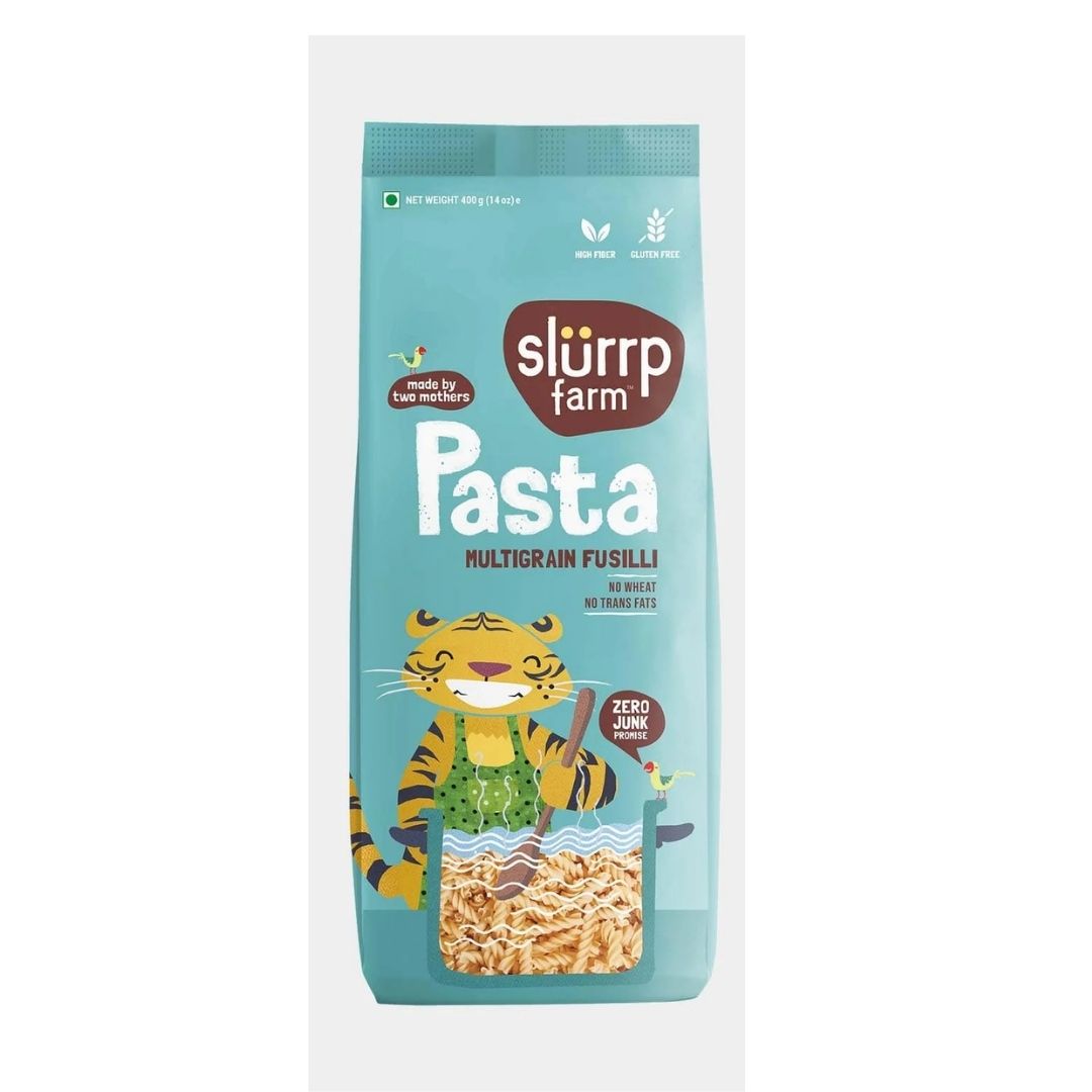 Multigrain Fusilli Pasta 400g Slurrp Farm