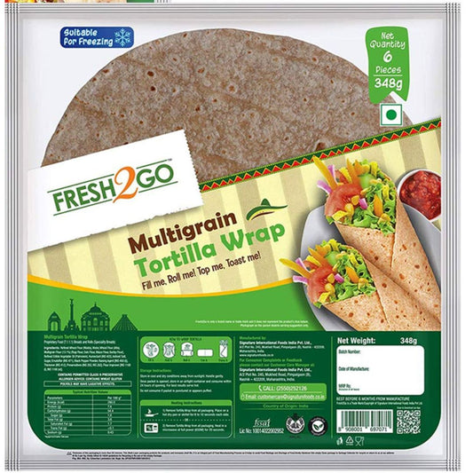 Multigrain Tortilla 11" (Frozen) 90 gm  Fresh2Go