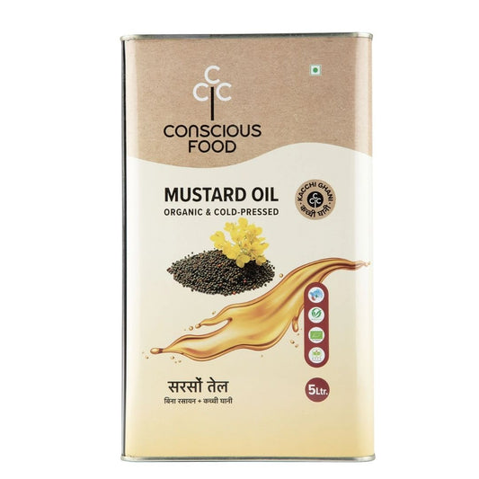 Mustard Oil 5ltr Conscious Food