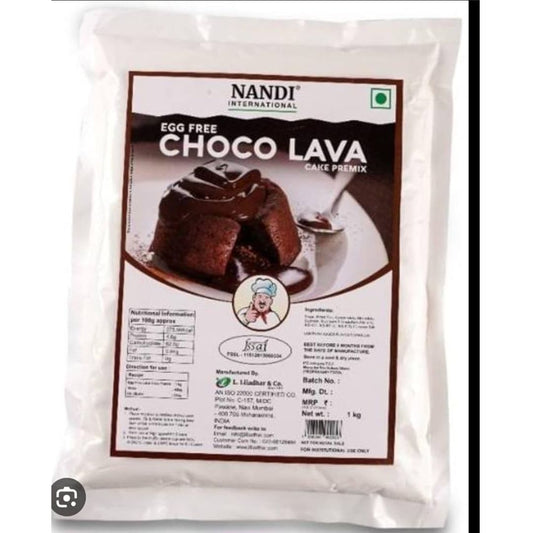 Choco Lava Cake Premix 1 Kg Nandi