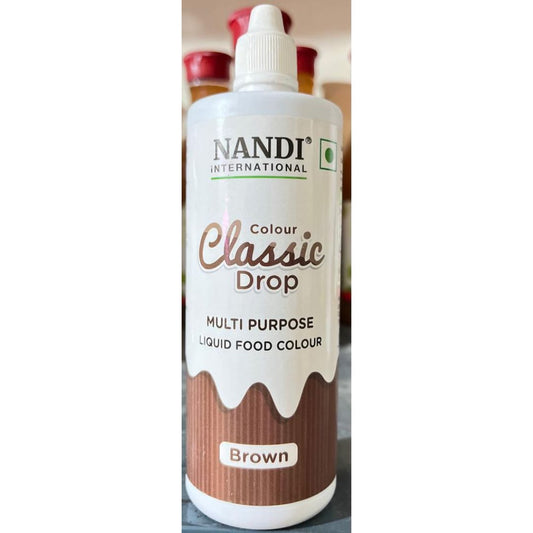 Classic Drop Brown Liquid Colour-200ml Nandi