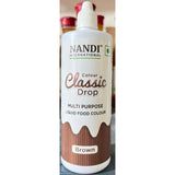 Classic Drop Brown Liquid Colour-200ml Nandi