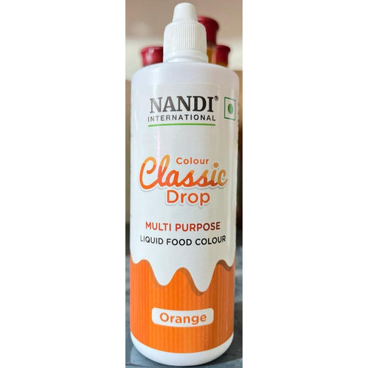 Classic Drop Orange Liquid Colour-200ml Nandi