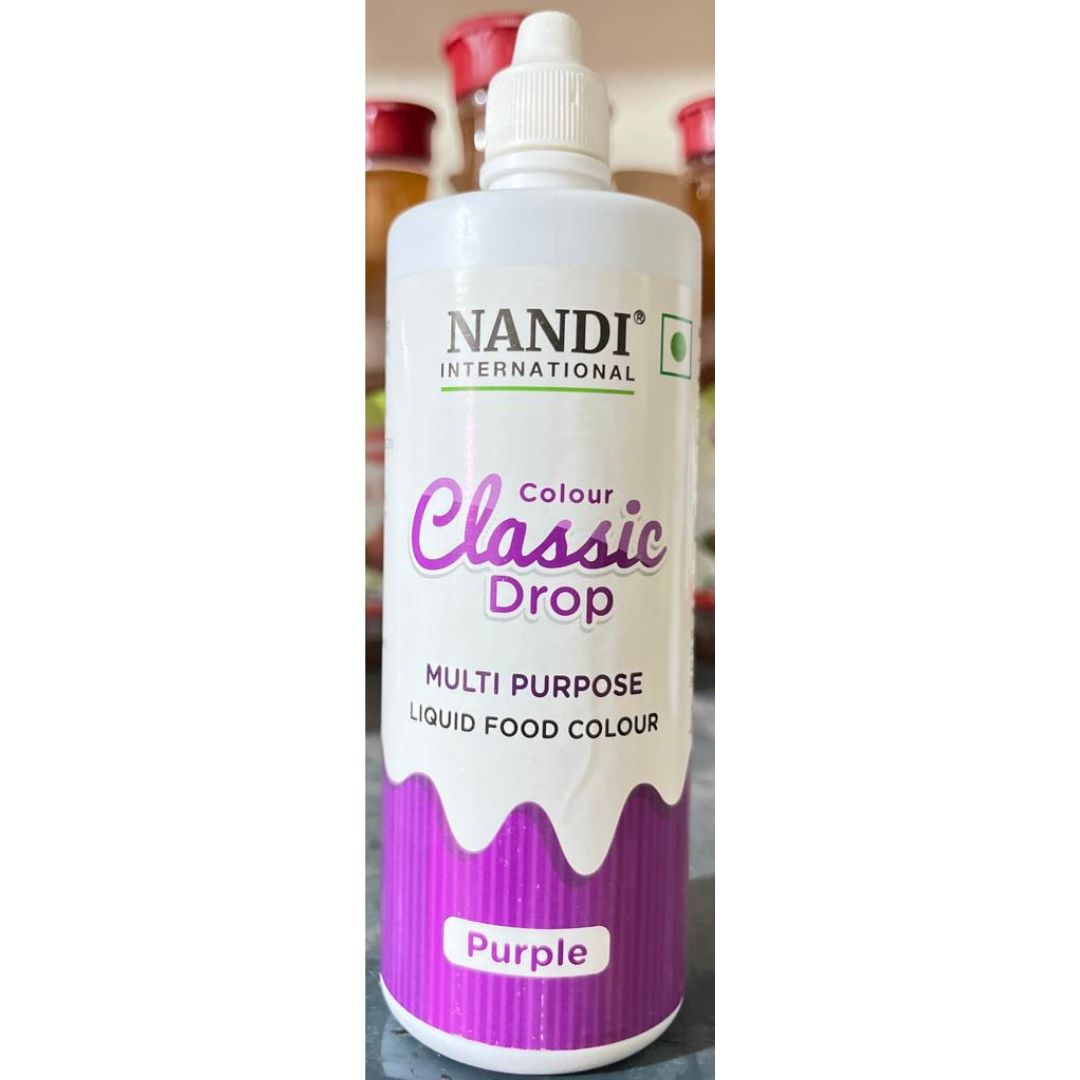 Classic Drop Purple Liquid Colour-200ml Nandi