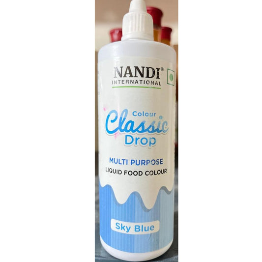 Classic Drop Sky Blue Liquid Colour-200ml Nandi