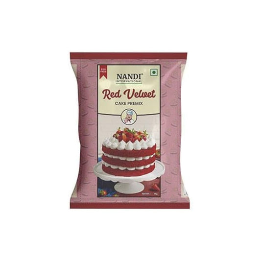 Red Velvet Egg Free Cake Premix 1 Kg Nandi