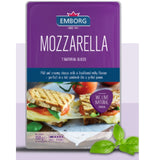 Natural Mozzarella Slices 150g Emborg