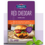 Natural Red Cheddar Slices 150g Emborg