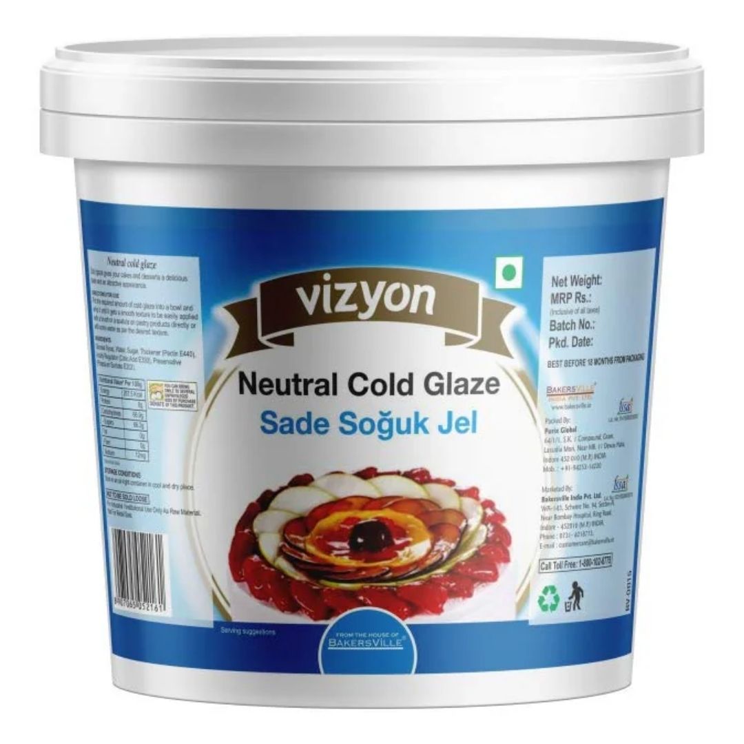 Neutral Cold Glaze 900 Gm, Vizyon