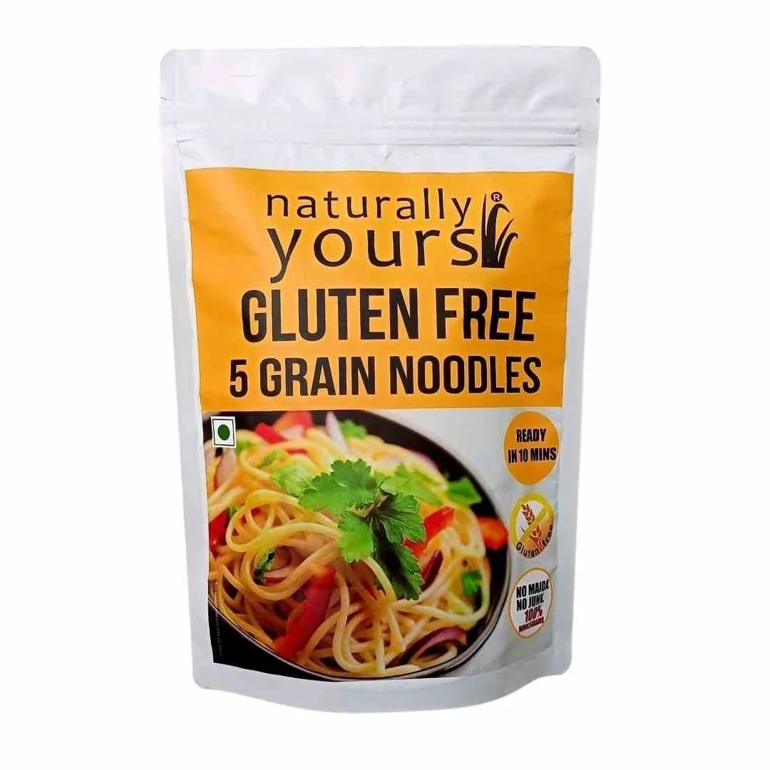 Noodles Gluten Free 5 Grain 100 Gms Naturally Yours