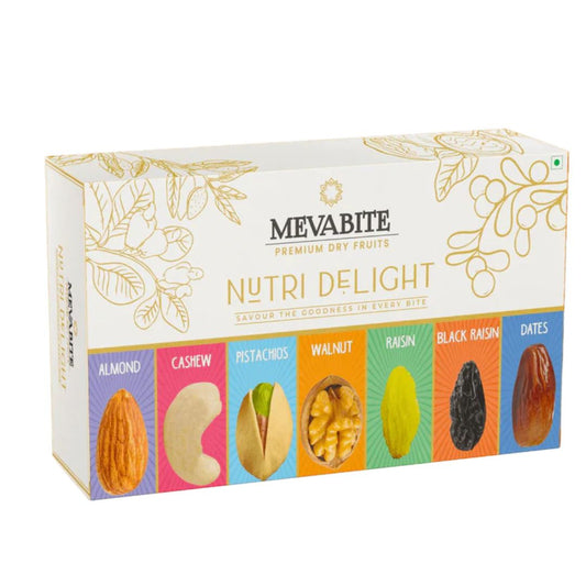 Nutri Delight Mixed Dry Fruits Gift Pack Meva Bite