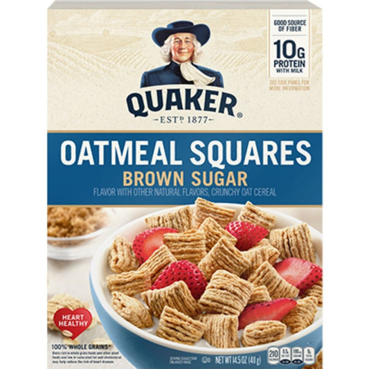 OATMEAL SQUARES BROWN SUGAR QUAKER