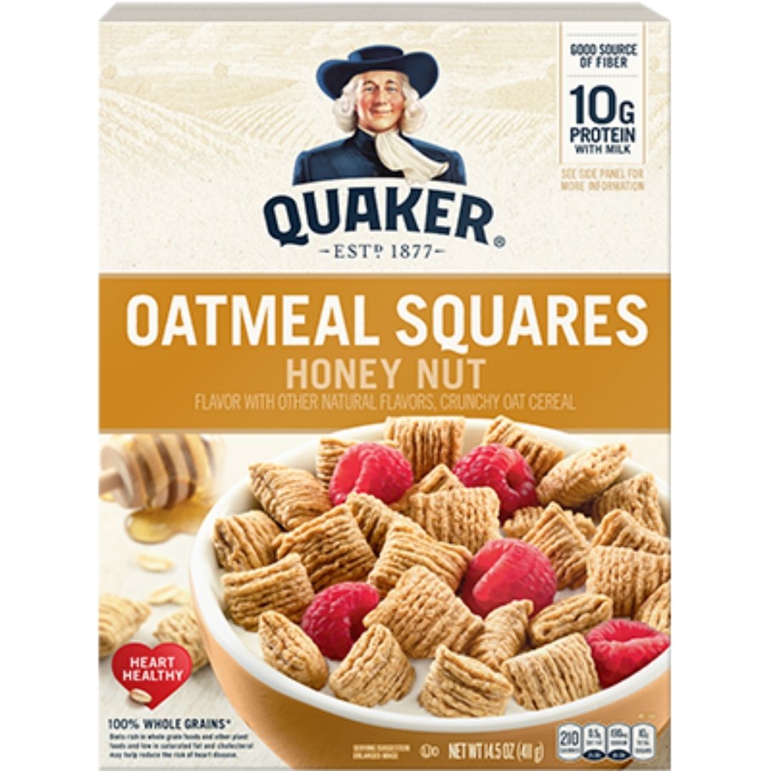 OATMEAL SQUARES HONEY NUT QUAKER