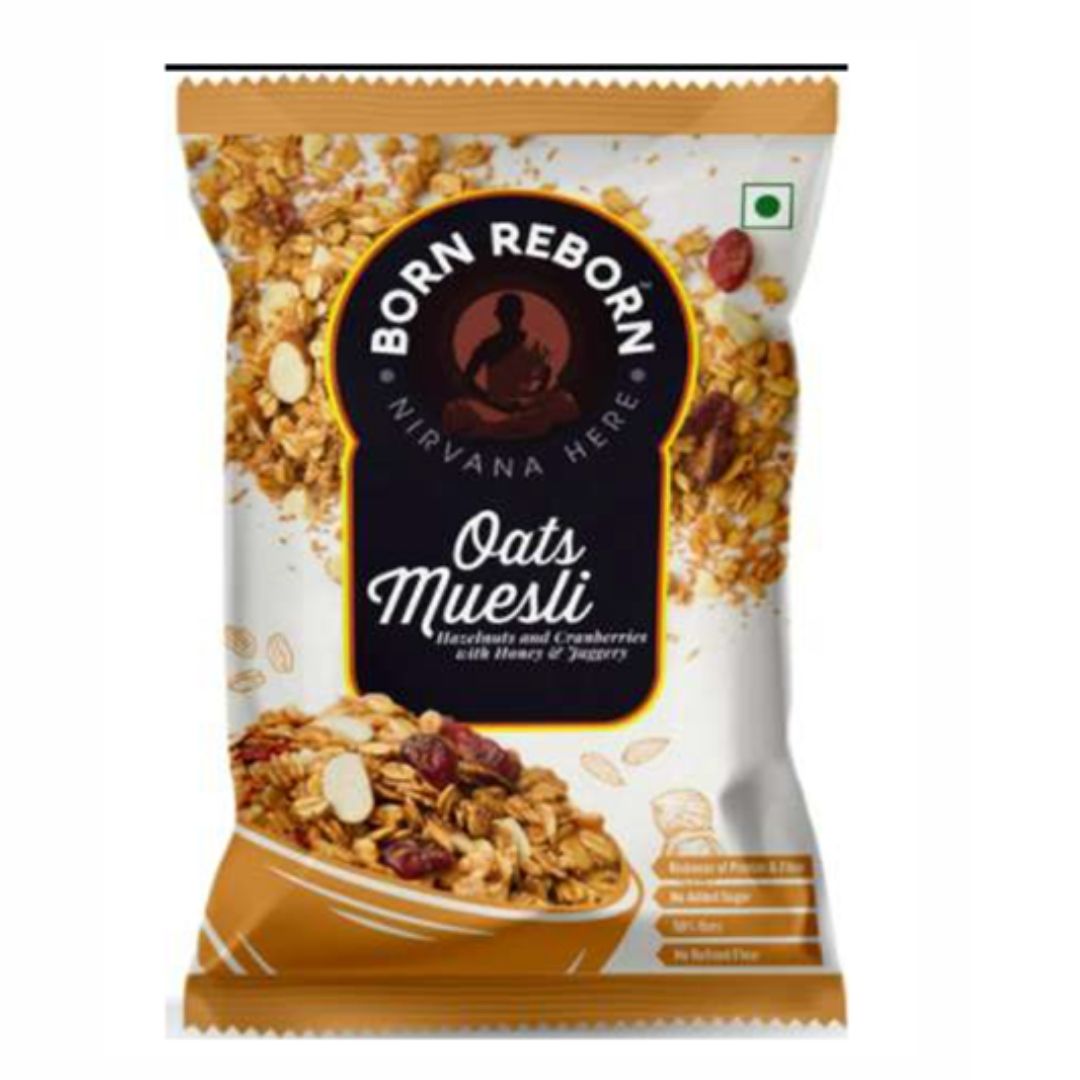 Oats Muesli Hazelnut Born Reborn