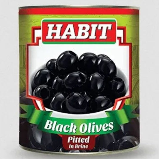Olive Black Pitted 2.85 kg  HABIT