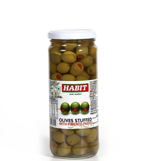 Olive Green Stuffed 450 gm  HABIT
