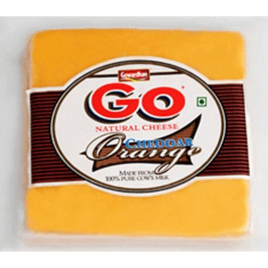 Orange Cheddar Block Cheese 2 Kg  GO