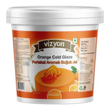 Orange Cold Glaze 900 Gm, Vizyon