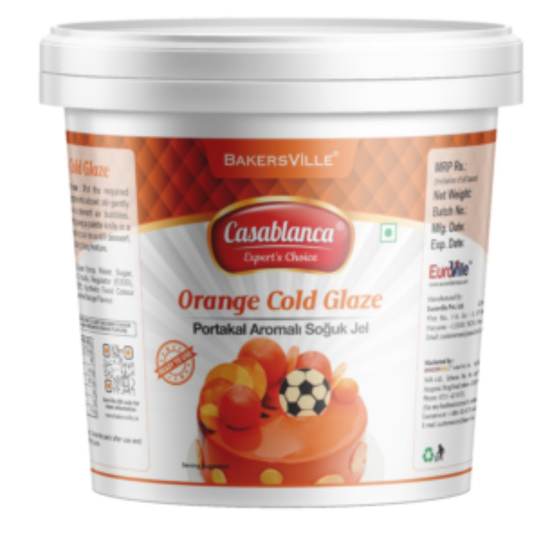 Orange Cold Glaze Casablanca