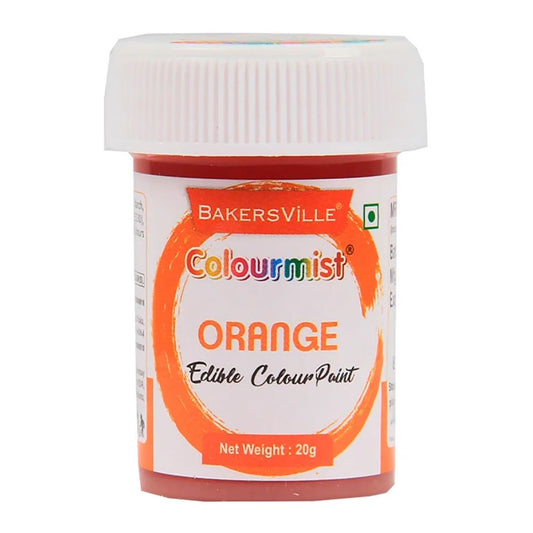 Orange Edible Colour Paint 20g Colourmist